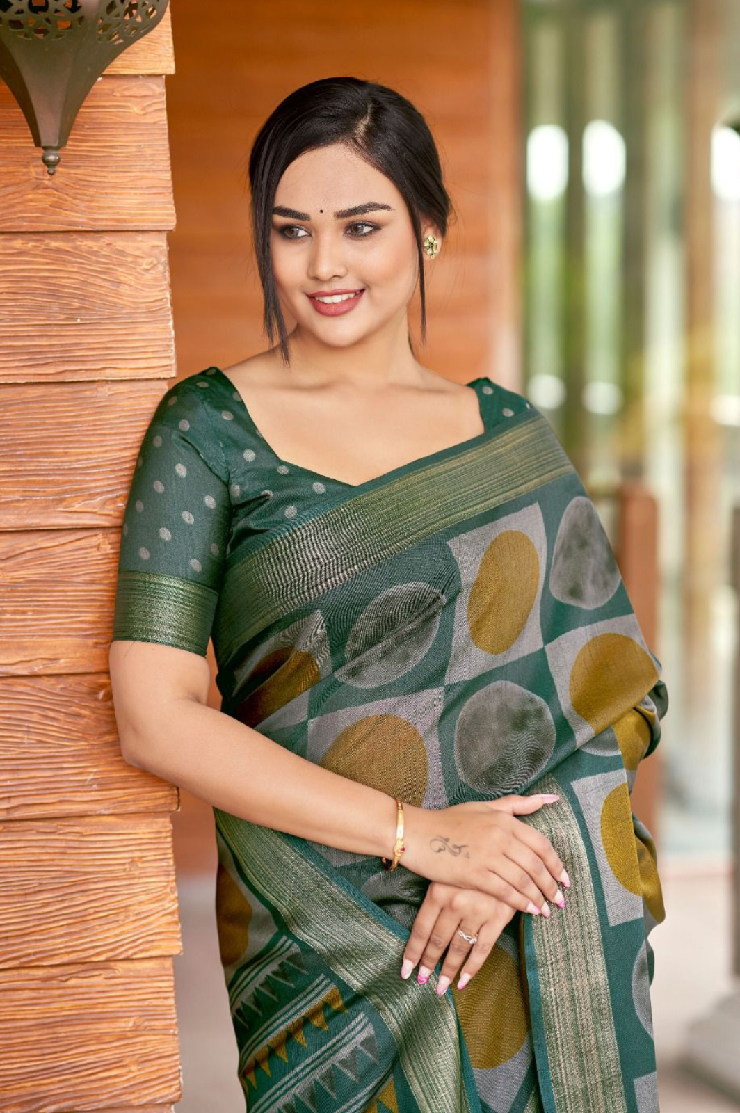 Soft Cotton Crape Saree