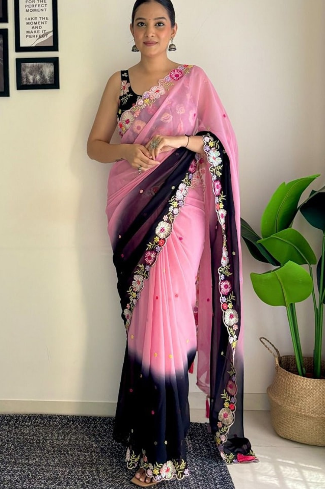 Smooth Georgette Saree