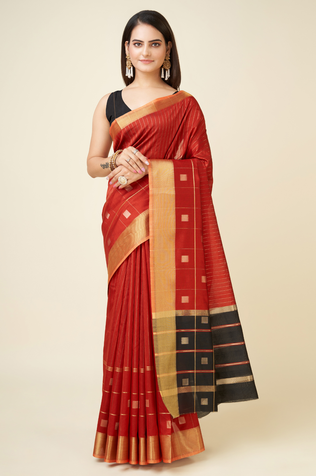 Silk Weaving Jequard Saree