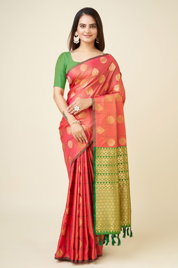 Silk Weaving Jequard Saree