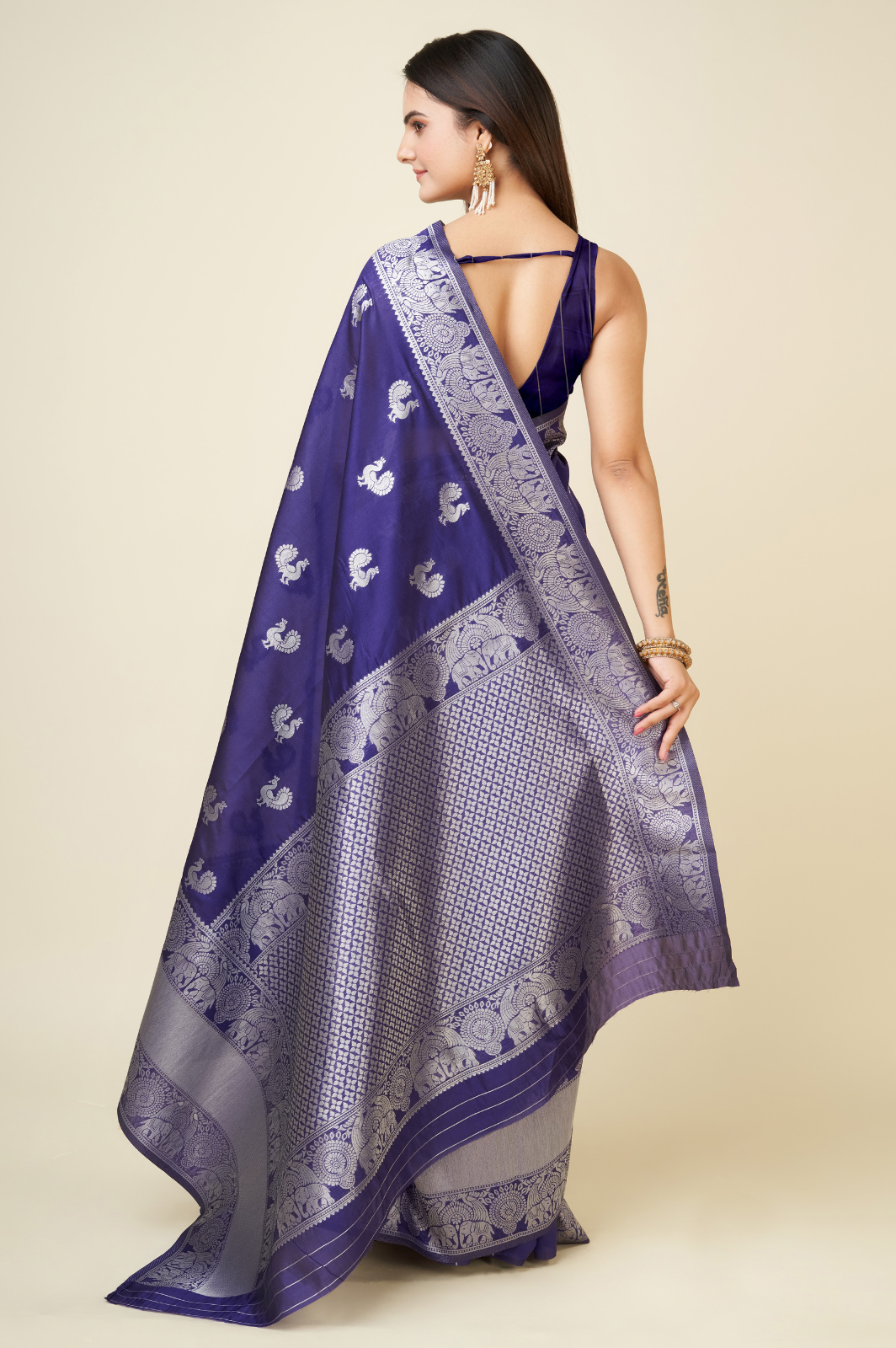 Silk Weaving Jequard Saree