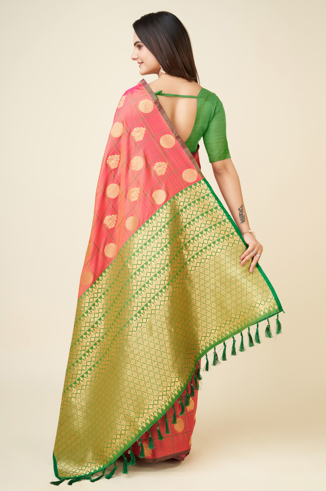 Silk Weaving Jequard Saree