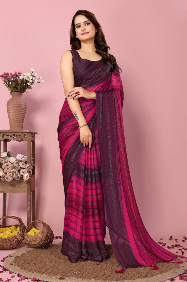 Dubai Ready-to-Wear Sarees - Rangoli Zari Silk