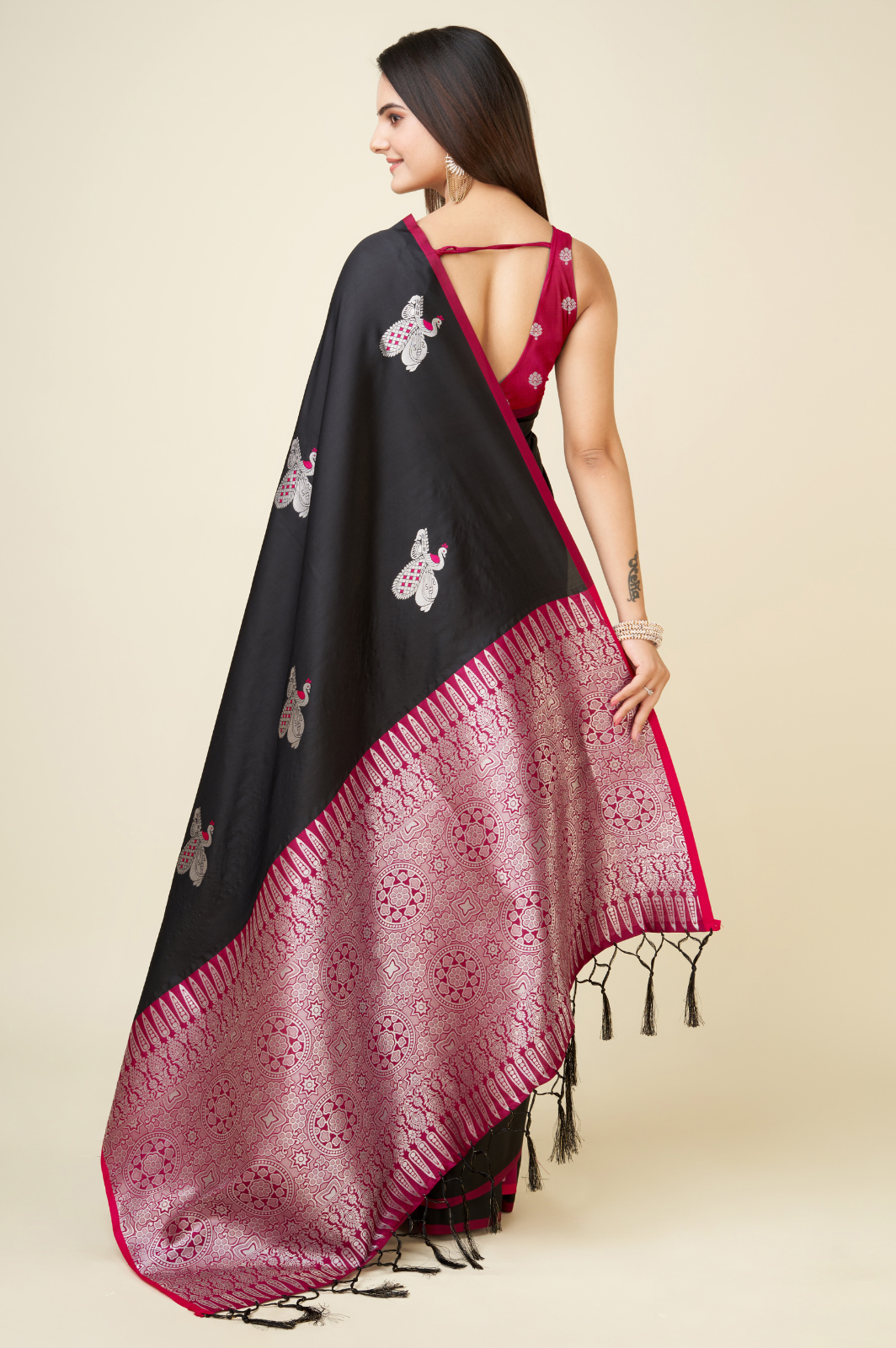 Lichi Silk Saree