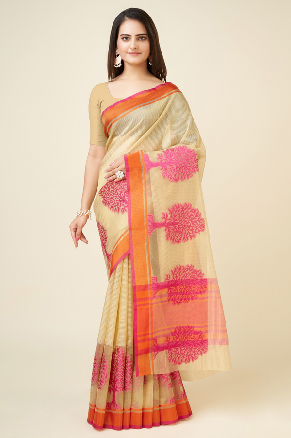 Silk Weaving Jequard Saree