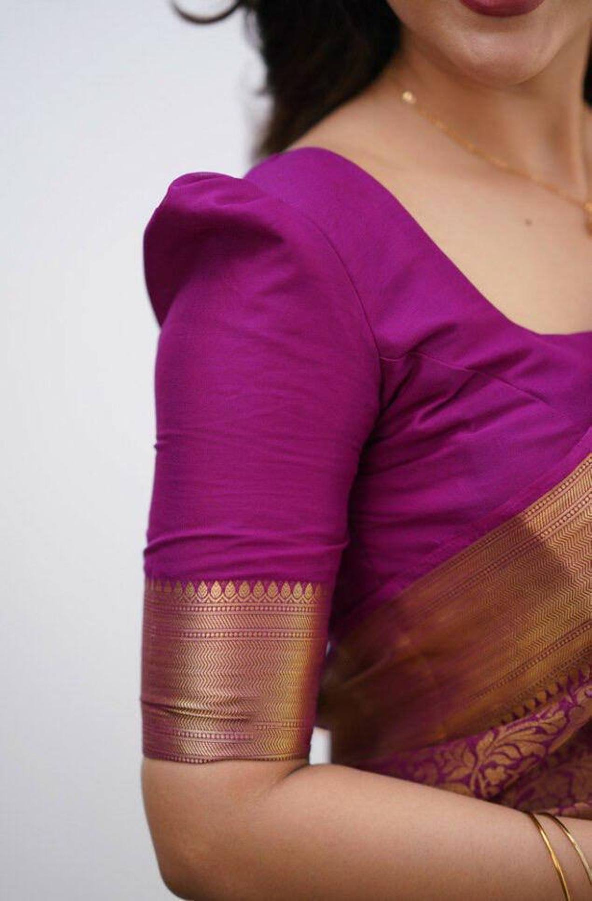 Pure Jacquard litchi silk saree