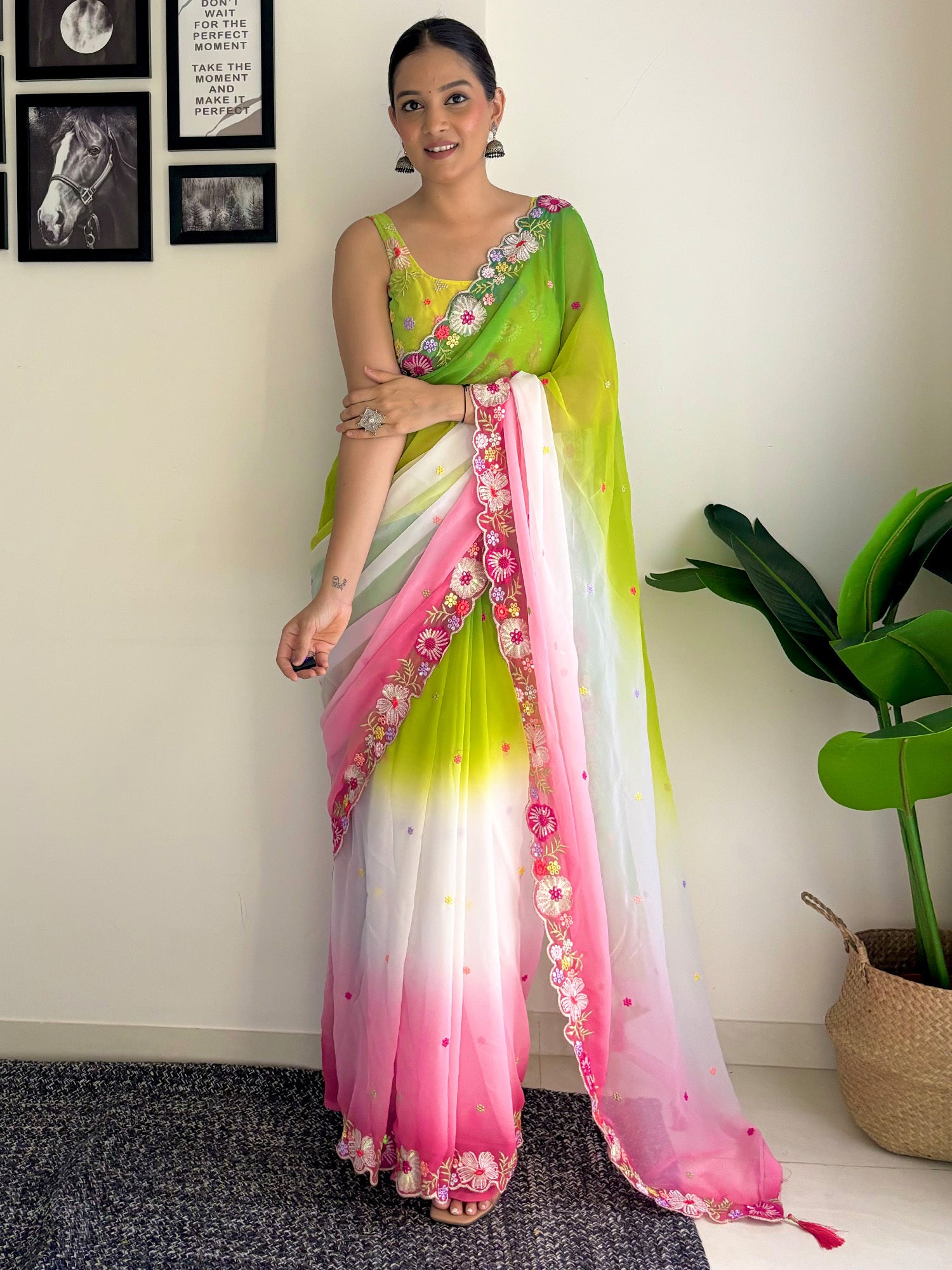 Smooth Georgette Saree