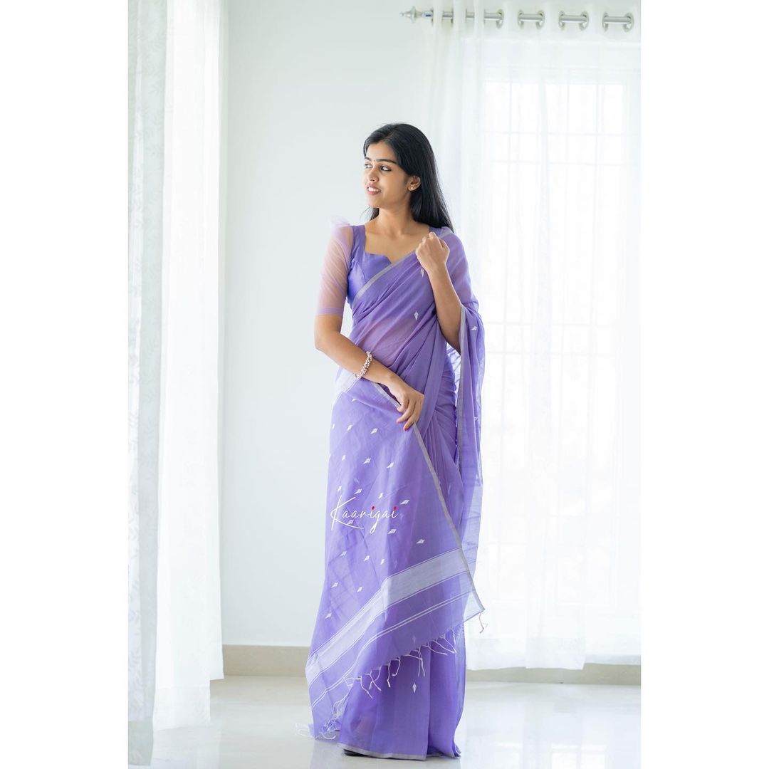 Fuddy Chanderi Lovendore saree