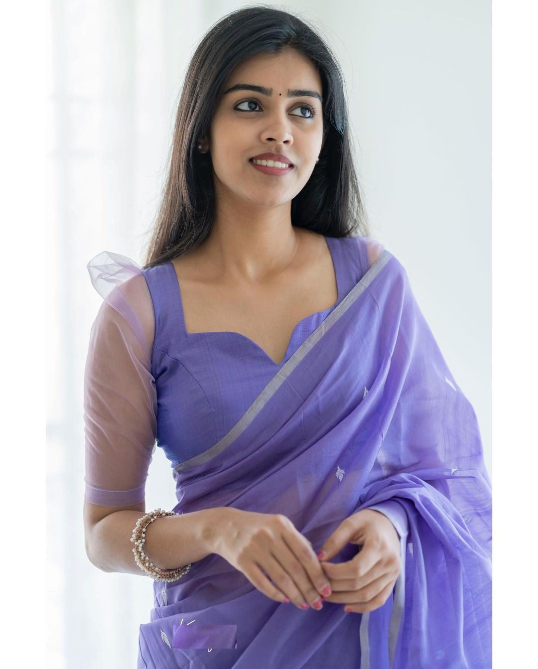 Fuddy Chanderi Lovendore saree