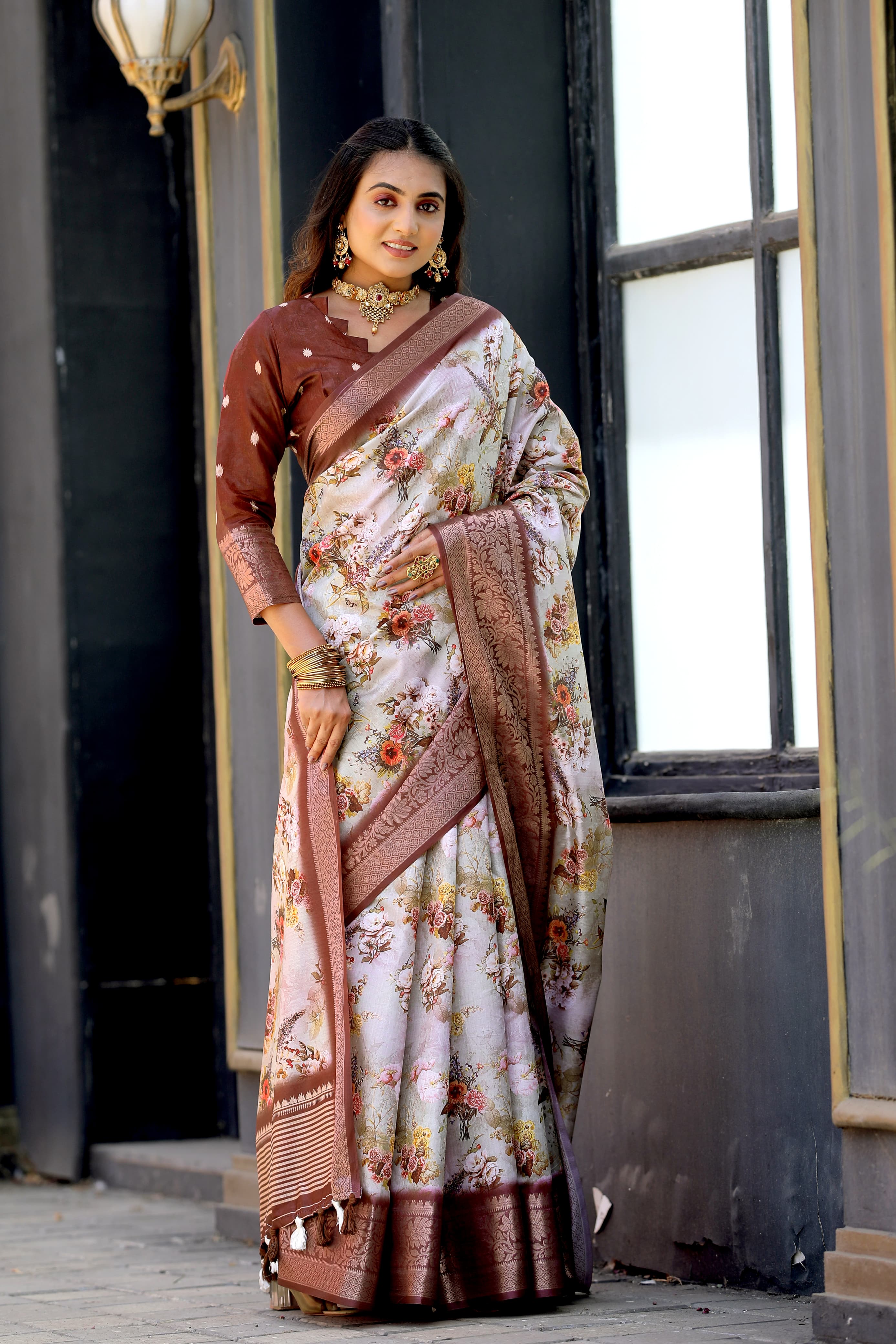 Pure Dola Silk Saree