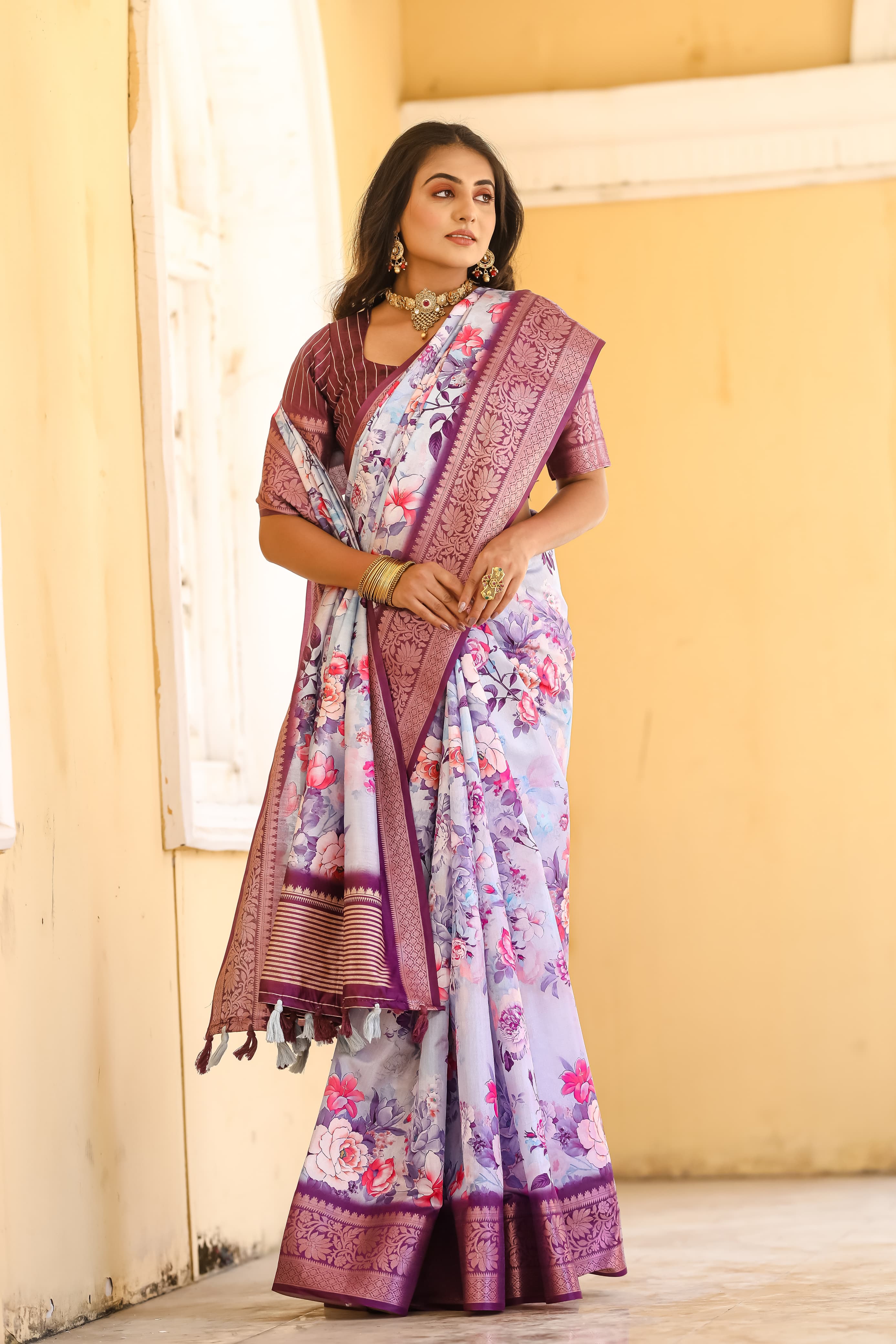 Sure Dola Silk Saree