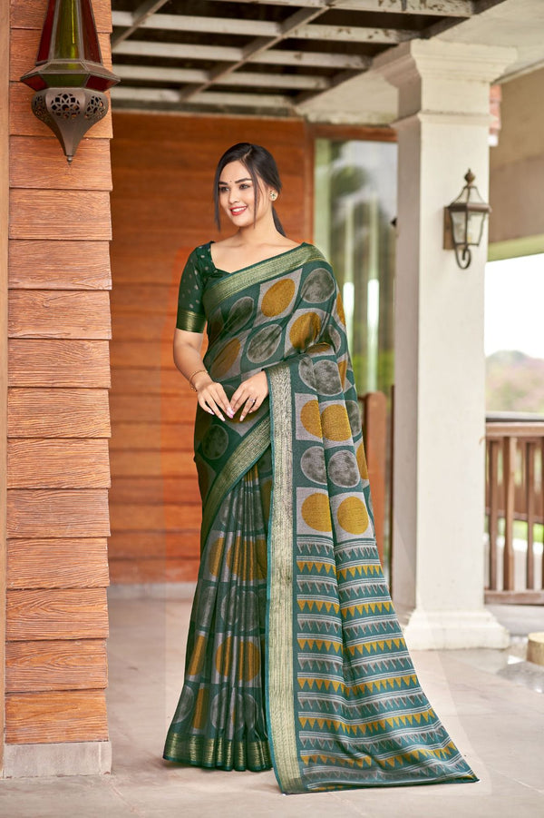 Soft Cotton Crape Saree