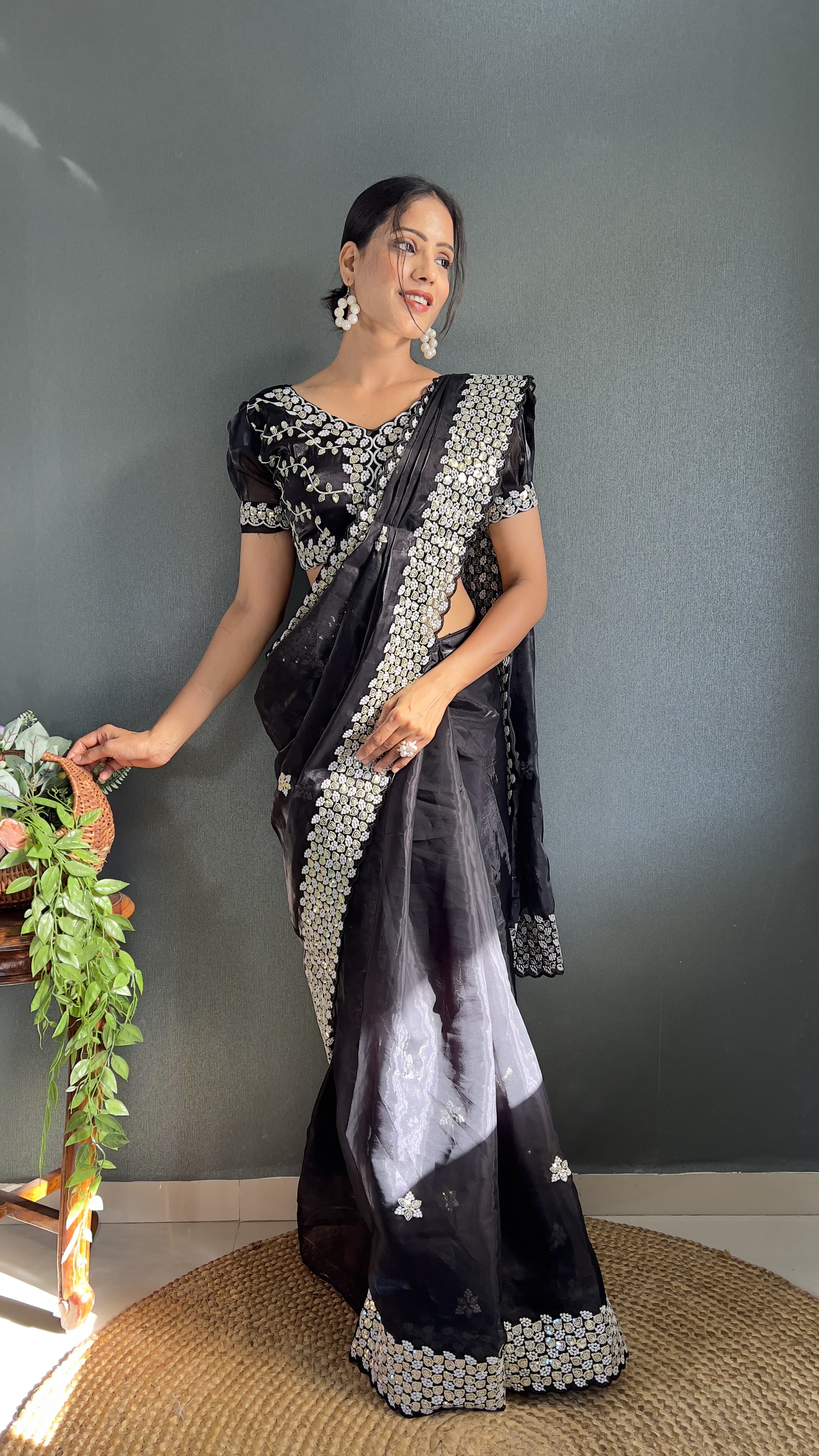  Premium Jimmy Choo Silk Saree