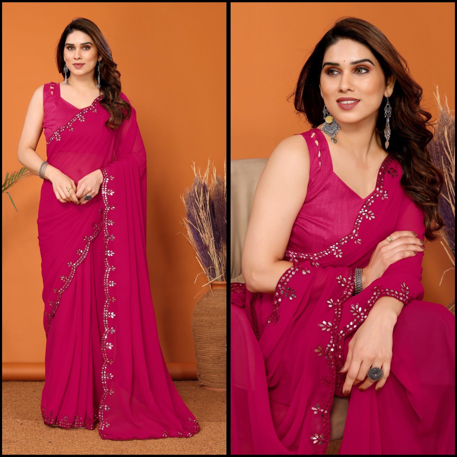 Georgette sarees