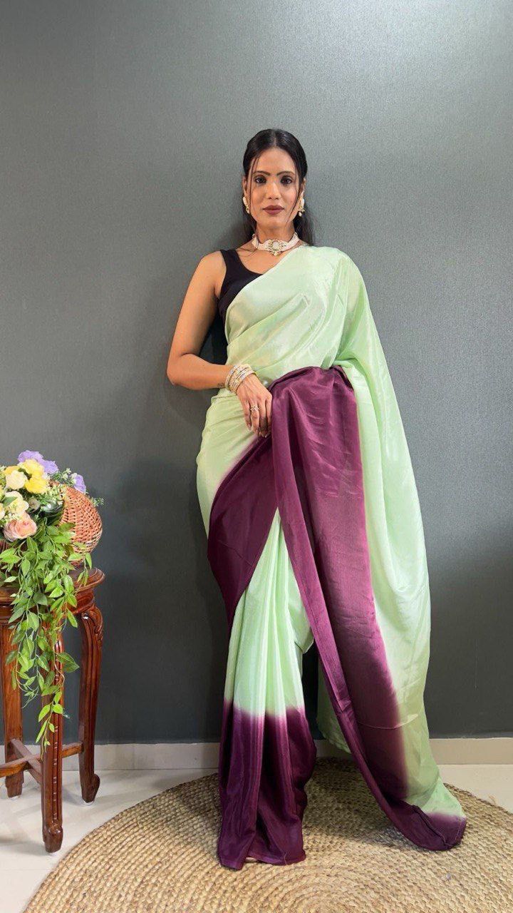 Soft Chinon sarees