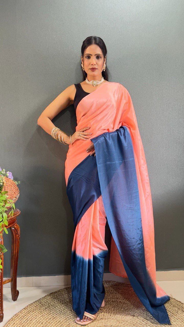 Soft Chinon sarees