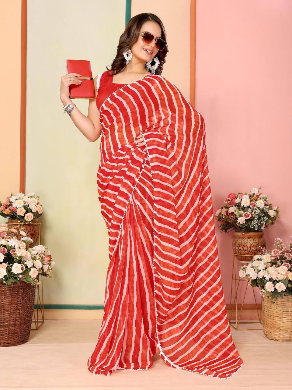 Georgette saree