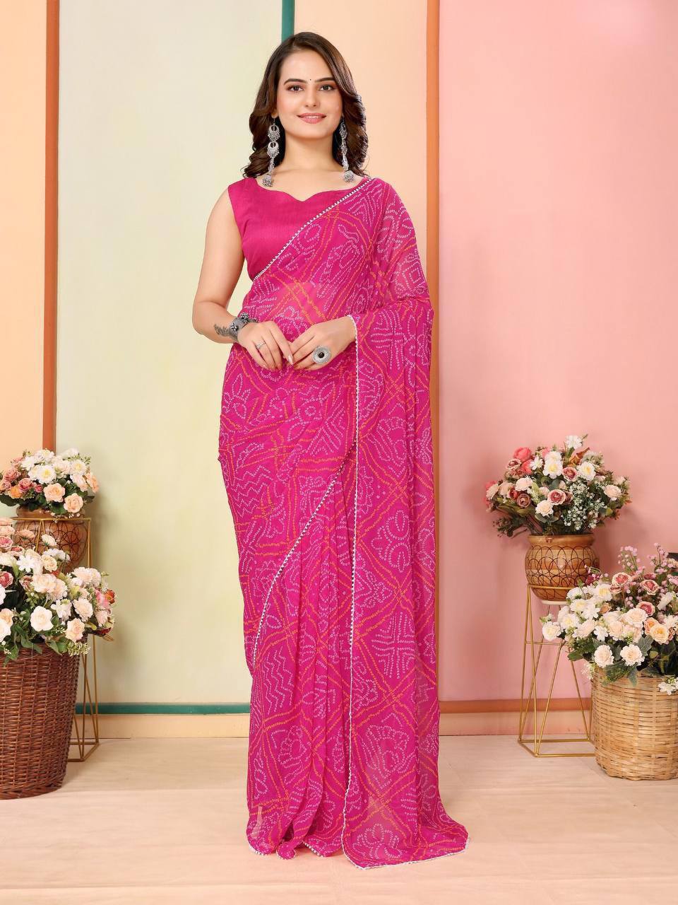 Georgette saree