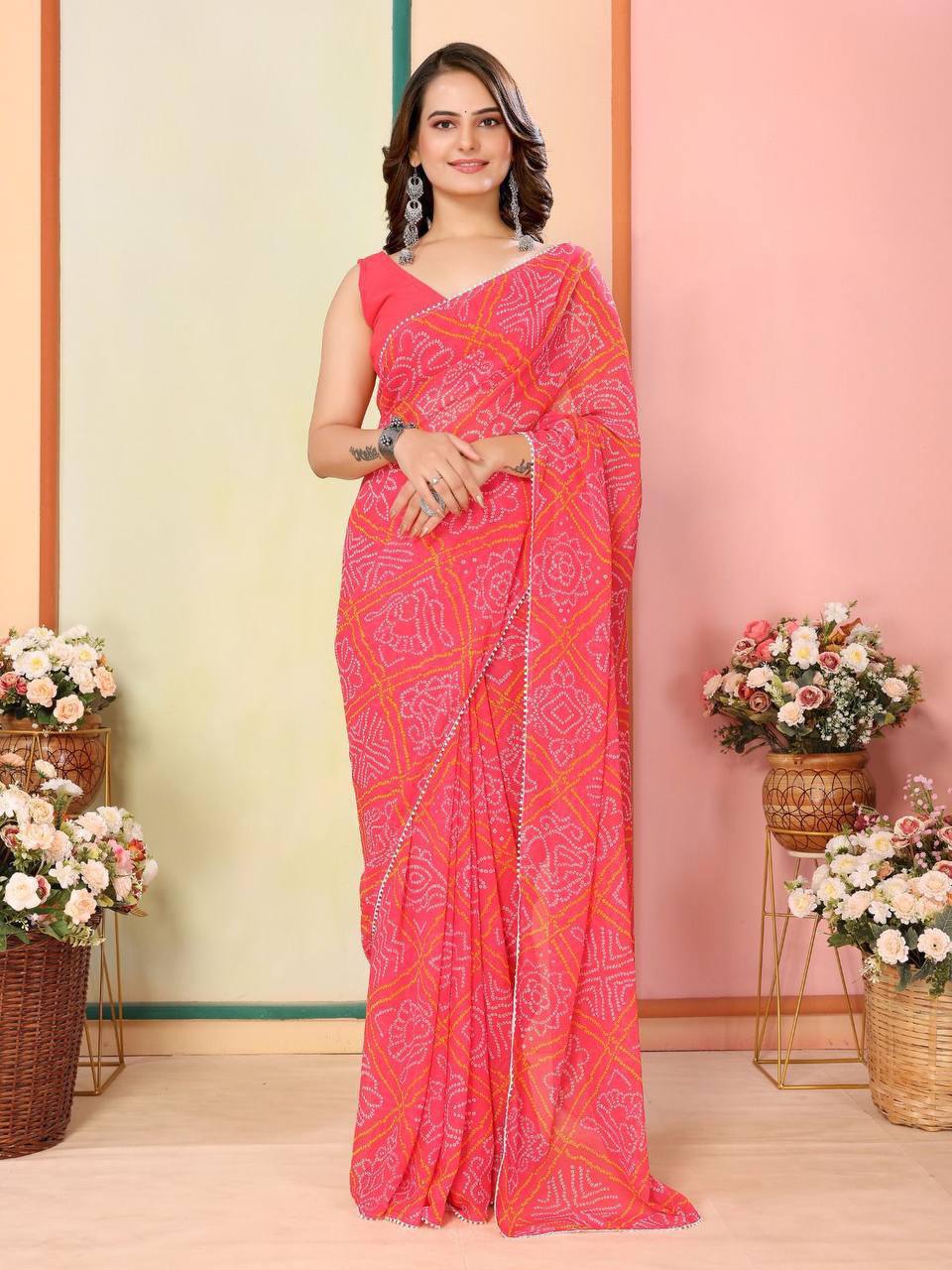 Georgette saree