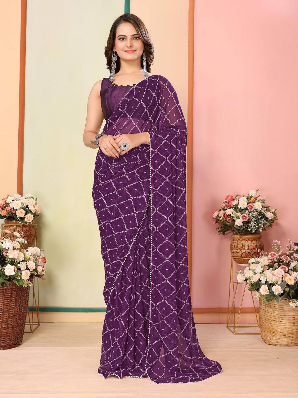 Georgette saree