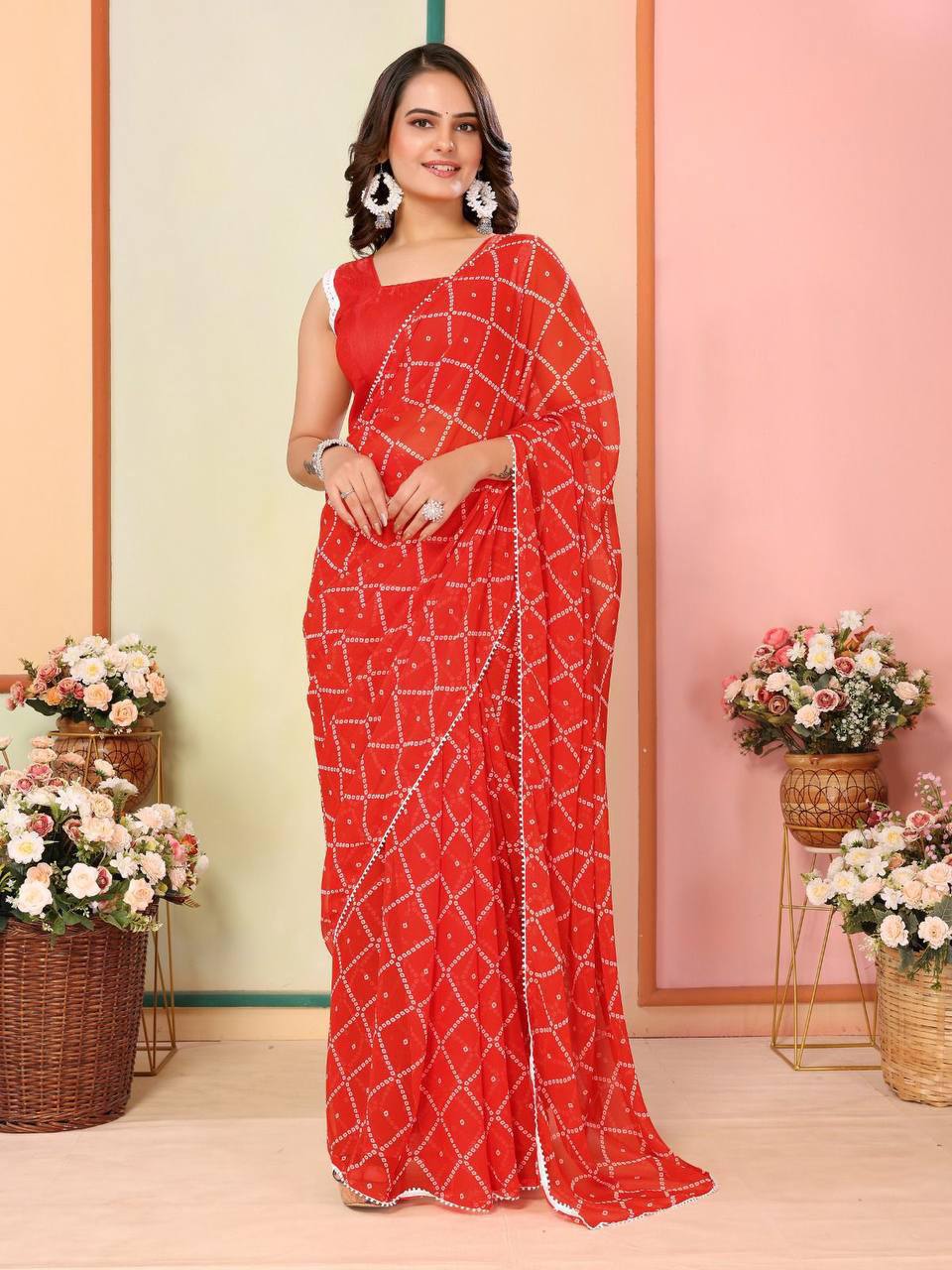 Georgette saree