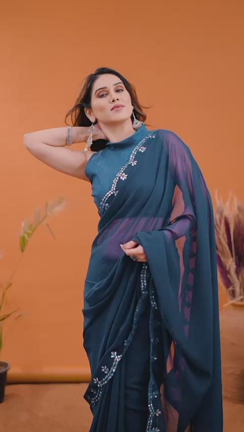 Georgette sarees