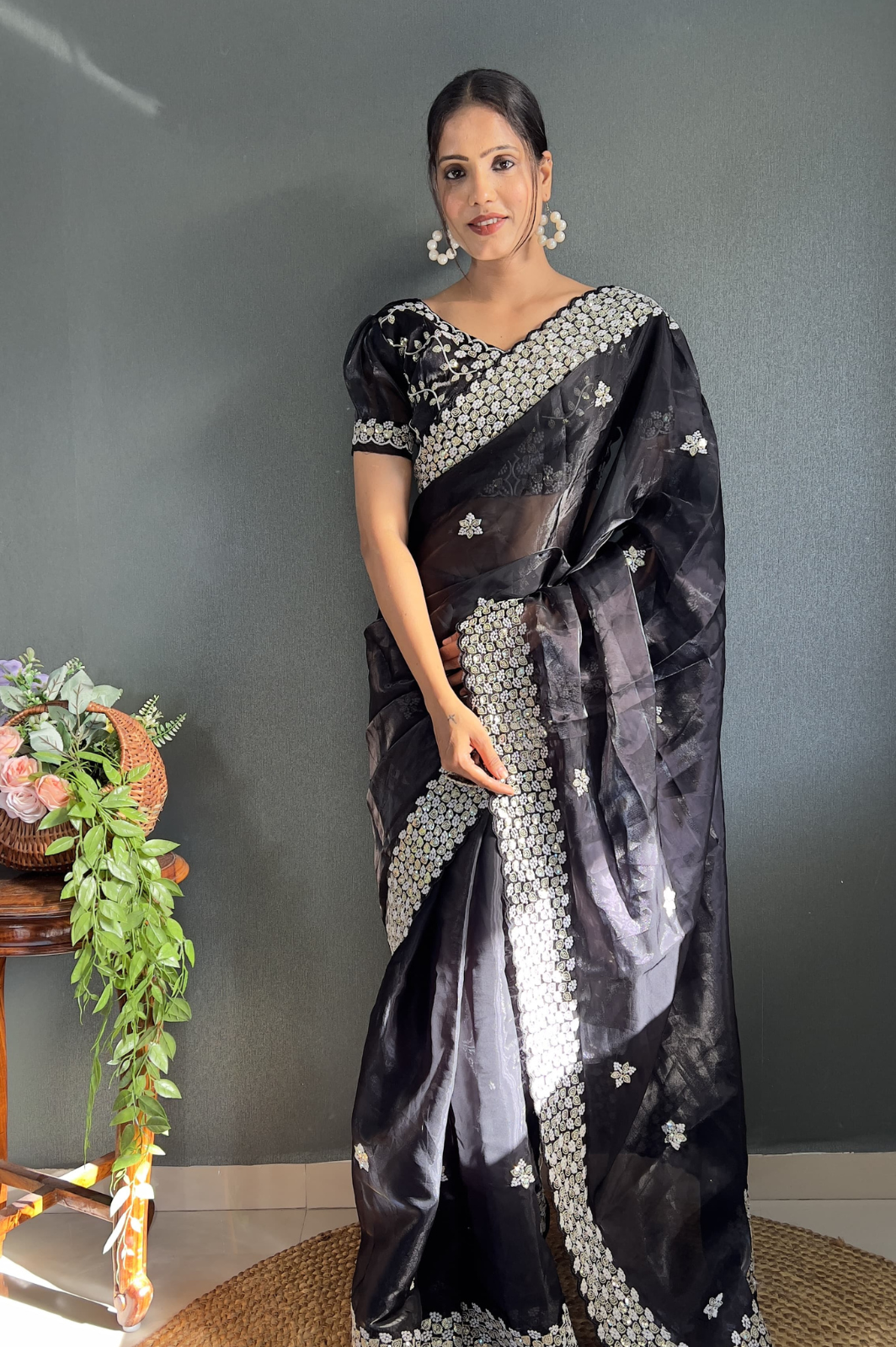  Premium Jimmy Choo Silk Saree