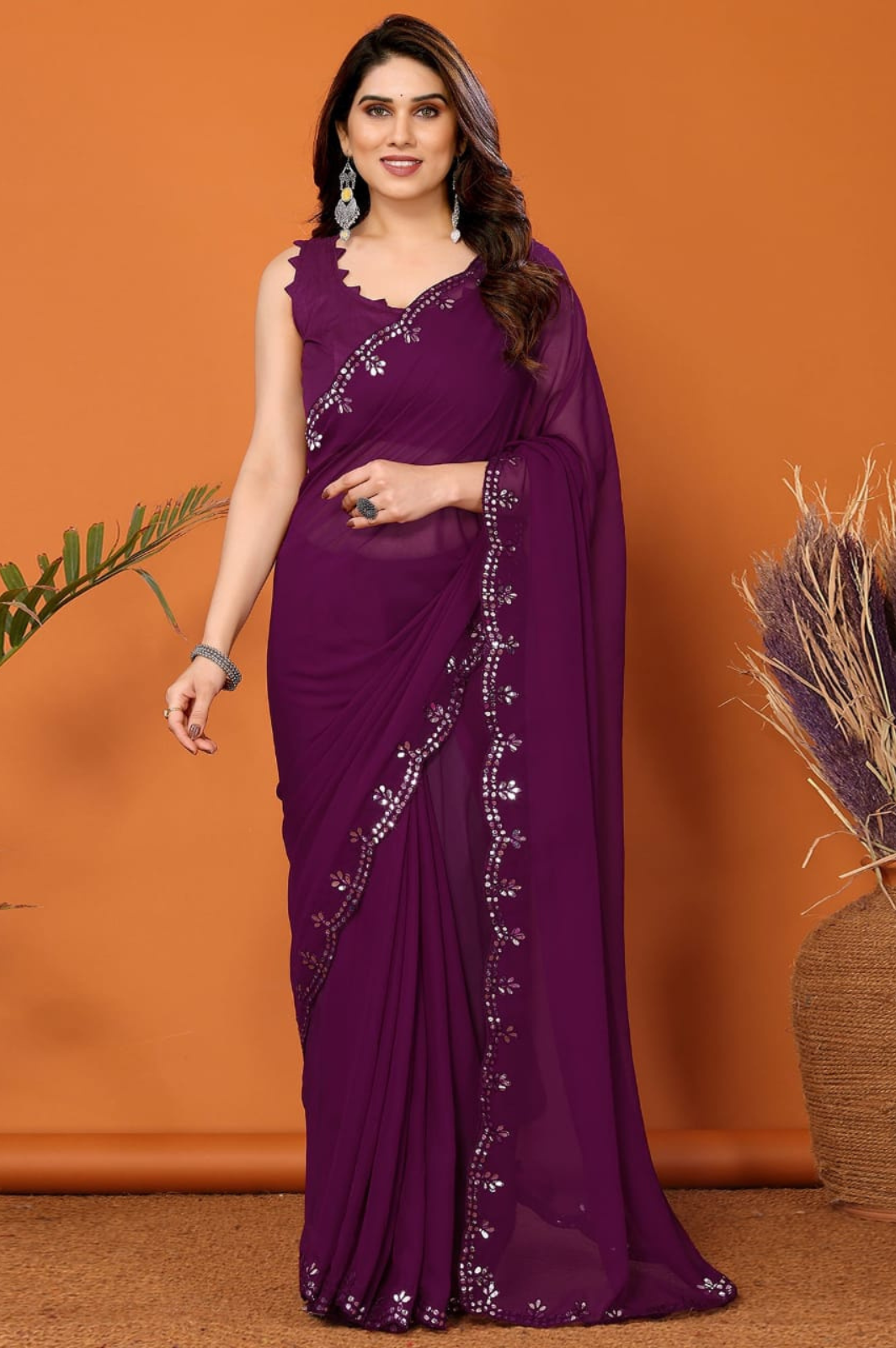 Georgette sarees