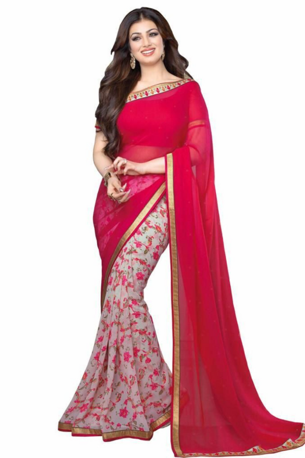 Heavy Georgette Silk sarees