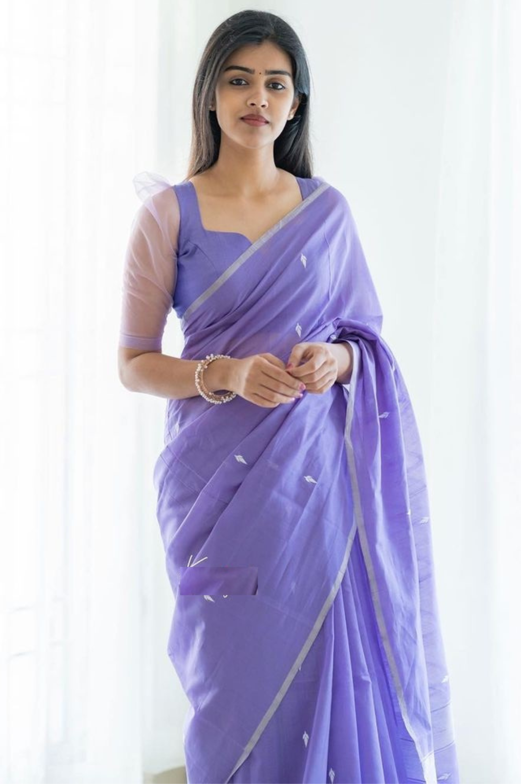 Fuddy Chanderi Lovendore saree